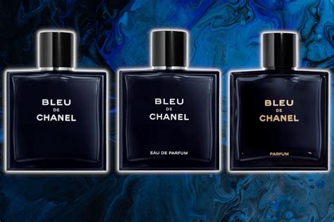 chanel bleu de chanel eau de toilette vs parfum|bleu Chanel parfum vs eau.